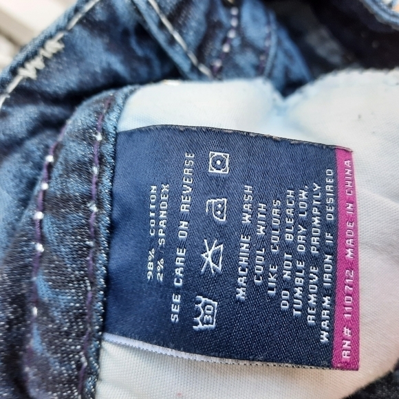 🌟 Vigoss Dublin jean capris size 3/4 - Picture 6 of 6